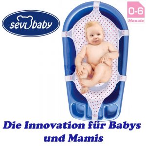 Baby Wanneneinlage Einlage Schaumkugel Sevibaby Badewannensitz Weiß Cushion 8734 